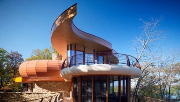 Къща с изключителен дизайн в Уисконсин
