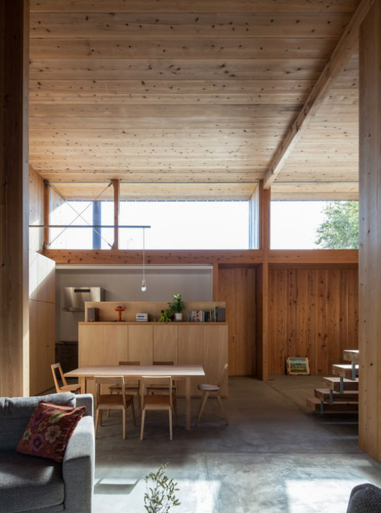 Екосъобразно жилище в Япония със съвременен и изчистен дизайн