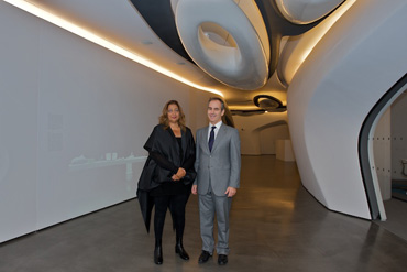 Британският архитект Заха Хадид в Roca London Gallery
