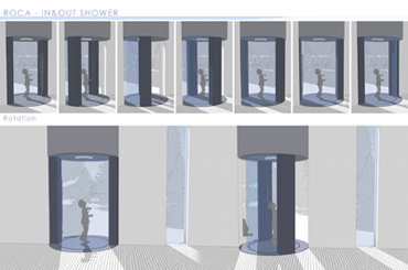 In & Out Shower - печелившият проект в международния конкурс Jump the Gap