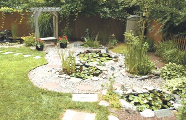 Създайте воден оазис в градината