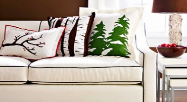 Красиви декоративни възглавници с *дървесна* декорация