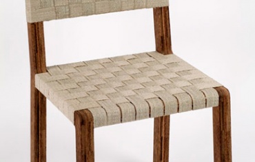 Лесна плетена седалка за стол