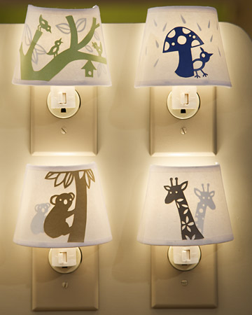 Красиви нощни лампи за детската стая