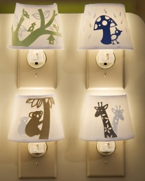 Красиви нощни лампи за детската стая