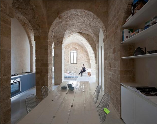 Древен апартамент с модерен дизайн в Израел