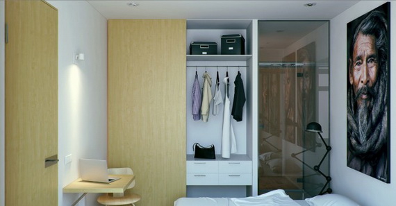 Малък апартамент с модерен дизайн