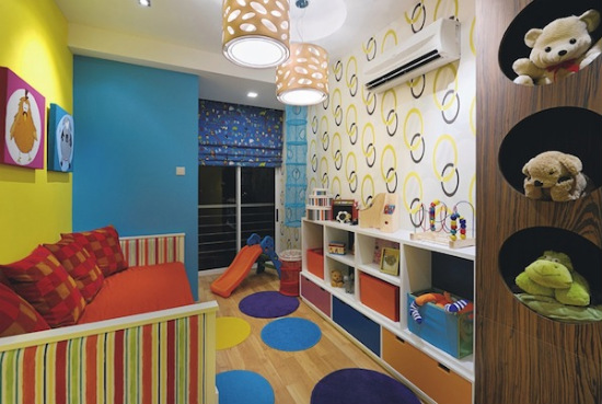 Преобразете детската стая с цвят
