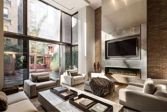 Просторен дом в Ню Йорк добавящ модерен стил към традиционния интериор