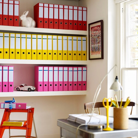 Цветни идеи за домашния офис