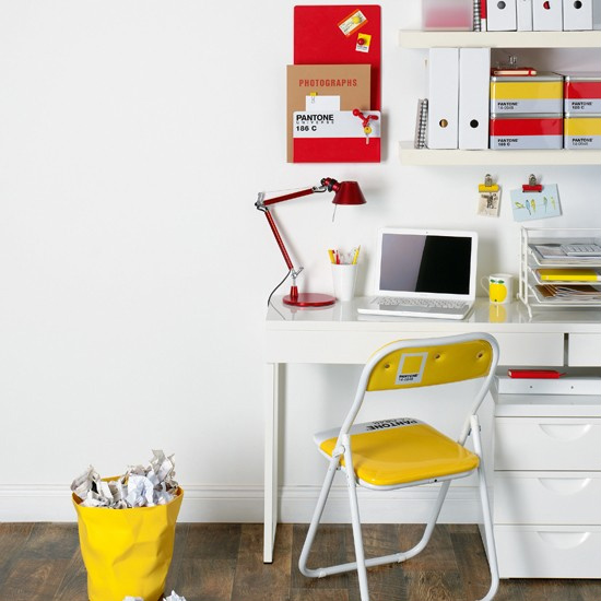 Цветни идеи за домашния офис