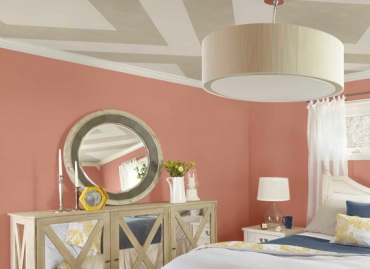 Преобразете стаята с подходящ цвят за тавана