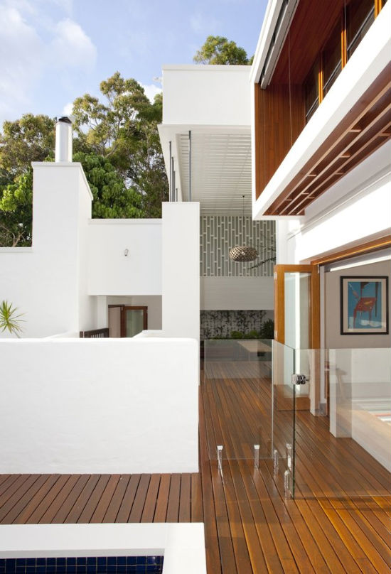 Австралийска къща с много открити пространства