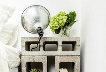 10 идеи за дома с бетонни блокчета