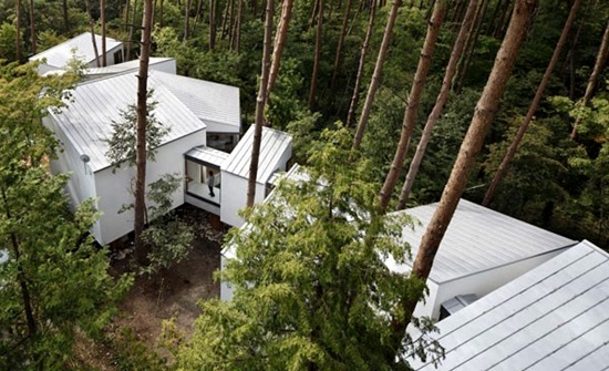 Уникална резиденция със съвременен дизайн (Япония)