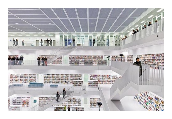 Библиотеки със забележителна архитектура 