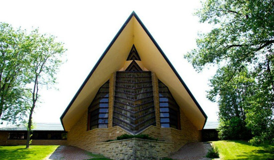 Unitarian Meeting House (1947 г.) – Шорууд, Уисконсин