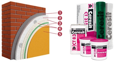 Топлоизолационна система Ceresit Ceretherm Impactum